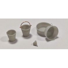 1/35 Basins, Buckets and Funnels set