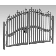 1/35 Double-Leaf Grate #2