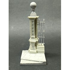 54mm Pillar Base with Railing