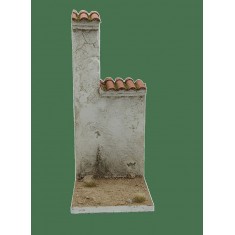 54mm Base Wall with Roofs (5cm x 5cm x 12cm)