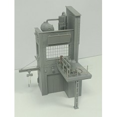 1/35 Factory Small Corner Section (20cm x 18cm x 34cm)