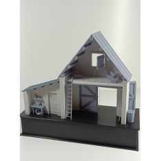 1/35 Farm Barn (27cm x 9cm x 21cm)