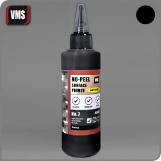 No-Peel Surface Primer #7 - Black (100ml, easy flow)