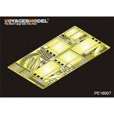 1/16 WWII German King Tiger Fenders (Early Type) for Trumpeter kit
