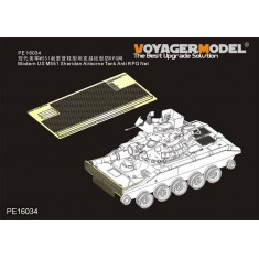 1/16 Modern US M551 Sheridan Airborne Tank Anti RPG Net for Tamiya kit #56043
