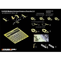 1/35 Modern German Clamps and Clasp Version 2.0 (for All)