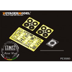 1/35 WWII German Motorcycle R-12 Detail-up Set for Zvezda kit #3607