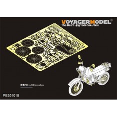 1/35 JGSDF XLR250 Military Motorcycle Upgrade Detail set for Tamiya kit #35245