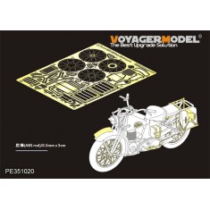 1/35 WWII British B.S.A M20 Military Motorcycle Upgrade Detail set for Tamiya kit #35316
