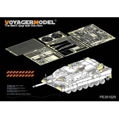 1/35 Modern German Leopard 2A5 Basic Detail Set for Border Models #BT-002