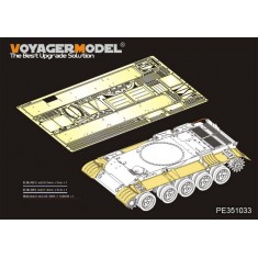 1/35 PLA Type59 Main Battle Tank Fenders for Takom kit #2081