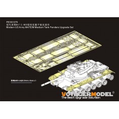 1/35 Modern US Army M47E/M Medium Tank Fenders Upgrade Detail Set for Takom kit #2072