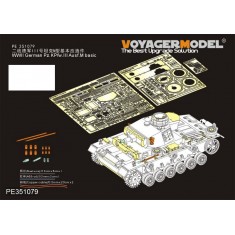 1/35 WWII German PzKPfw.III Ausf.N Basic Detail Set for Takom kit #8005