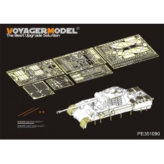 1/35 WWII German Panther A Mid Version Basic Detail Set for Dragon kits #6160/6168/6358