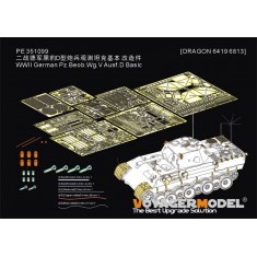 1/35 Pz.Beob.Wg.V Ausf.D Basic Detail Set for Dragon 6419/6813