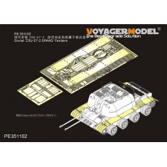 1/35 Soviet ZSU-57-2 SPAAG Fenders Detail Set for Trumpeter kit #05559