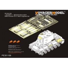 1/35 WWII Russian KV-2 Basic Upgrade Detail Set for Trumpeter kit 00311/312