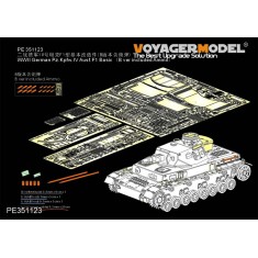 1/35 WWII German PzKpfw.IV Ausf.F1 Detail set (WITHOUT Ammo) for Tamiya #35374