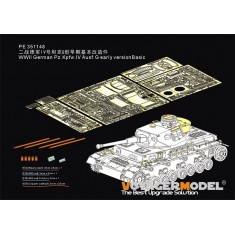 1/35 WWII German PzKpfw.IV Ausf.G Basic Detail Set for Tamiya kit #35378