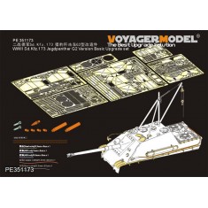 1/35 WWII SdKfz.173 Jagdpanther G2 Version Basic Upgrade Detail set for Meng #TS047