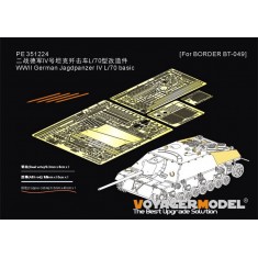 1/35 WWII German Jagdpanzer IV L/70 Basic Detail Set for Border kit #BT-049