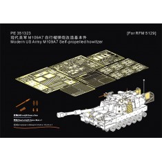 1/35 Modern US M109A7 Self-propelled Howitzer for Rye Field Model 5129