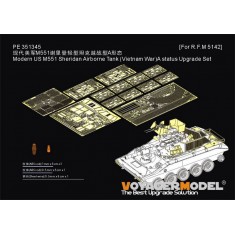 1/35 Vietnam War US M551 Sheridan Airborne Tank A Status Upgrade Set for Rye Field Model 5142