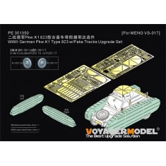 1/35 WWII German Pkw.K1 Type 823 Fake Tracks Upgrade Set with Wheels for Meng VS-017