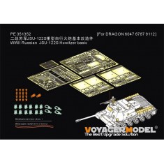 1/35 WWII Soviet ISU-122S PE Upgrade Set for Dragon kit
