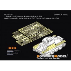 1/35 WWWII German Pz.Kpfw.38(T) Ausf.E/F Upgrade Set for Dragon #6290