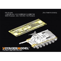 1/35 WWII JSU-122/152 Howitzer Fender Detail Set for Tamiya #35303