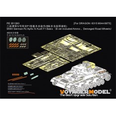 1/35 Pz.Kpfw.IV Ausf.F1 Basic Details with Hub for Dragon 6315 9044 6975