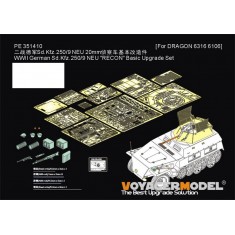 1/35 Sd.Kfz 250/9 Recon Upgrade Set for Dragon 6316 6106