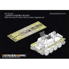 1/35 Pz.Kpfw.38T Fenders Upgrade Set for Dragon kit