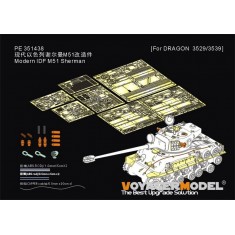 1/35 IDF M51 Sherman PE Upgrade Set for Dragon kit