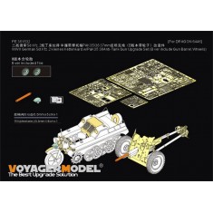 1/35 WWII German Kettenkrad with PaK35/36 PE Set with Wheels for Dragon kit