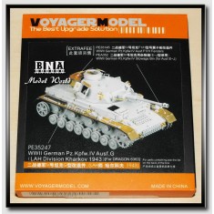 Upgrade Set for 1/35 WWII German Panzer IV Ausf.G for Dragon kit #6363
