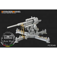 1/35 WWII German 88mm FlaK 37 mit Behelfslafette Detail Set for Dragon kit #6523