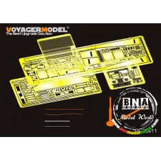 Photoetch for 1/35 WWII Russian PT-76B Amphibious Tank for Trumpeter #00381