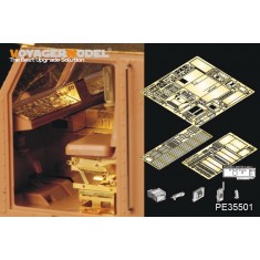 1/35 Modern US M1070 Truck Tractor Interior Detail Set for HobbyBoss #85502