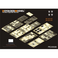 1/35 Modern US M1070 Truck Tractor Amour Cabin Basic Detail set for HobbyBoss#85502