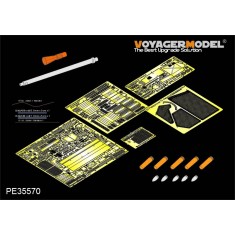 1/35 WWII German Flakpanzer IV Ostwind Detail-up set for Dragon 6550 kit