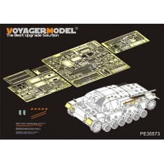 1/35 WWII German StuG III Ausf.B Detail Set for Tamiya kit #35281