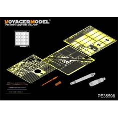 1/35 Modern JGSDF Type 10 MBT Detail Set (Machine Gun Include) for Tamiya #35329