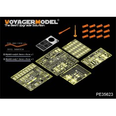 1/35 Modern Russian T-90 MBT Basic Detail Set (Smoke Discharger Incl) for Trumpeter 05560 