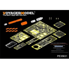 1/35 Modern German Leopard 1A3 MBT Detail Set (Gun Barrel Include) for Meng TS-007