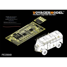 1/35 WWII British AEC 4x4 ACV "Dorchester" Detail-up Set for AFV Club AF35227 kit