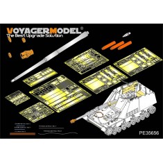 1/35 WWII German SdKfz.164 Nashorn Detail-up Set w/Barrel for AFV Club AF35164