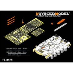 1/35 Russian BMD-1 Airborne Fighting Vehicle Detail Set for Panda PH35004 kit (w/barrel)