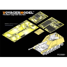 1/35 WWII German SdKfz.164 Nashorn Amour Plate/Fenders for Tamiya 35335 kit